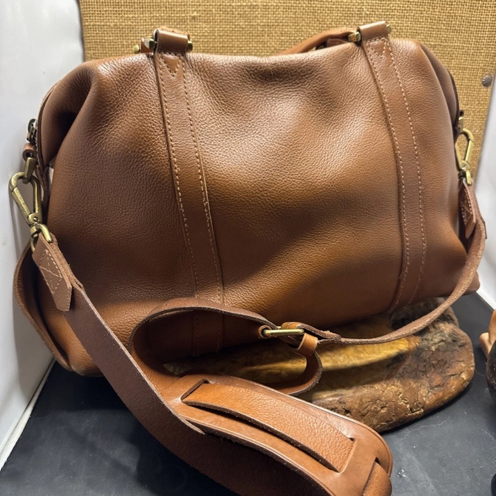 Madewell Glasgow Brown Leather Women's Bag